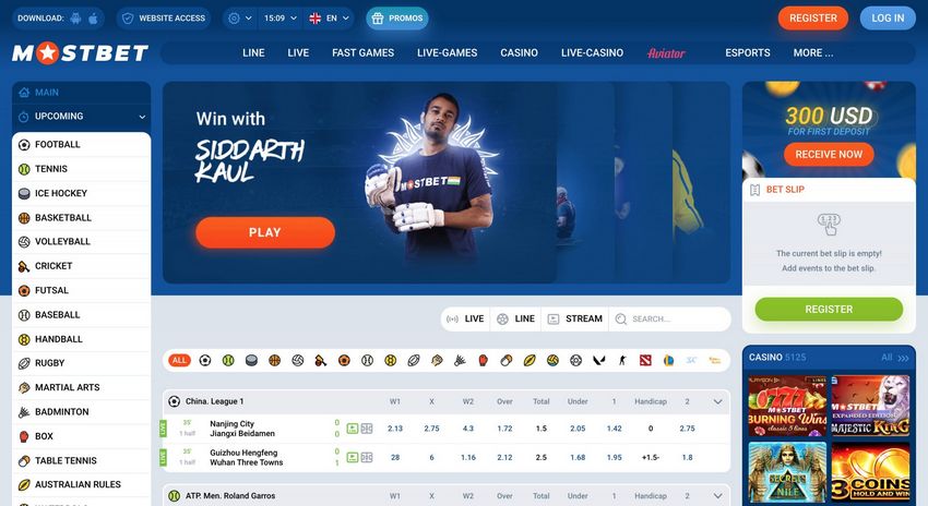 Почувствуйте атмосферу Вегаса в казино MOSTBET LIVE!